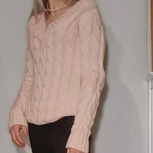 Pink Knit Sweater